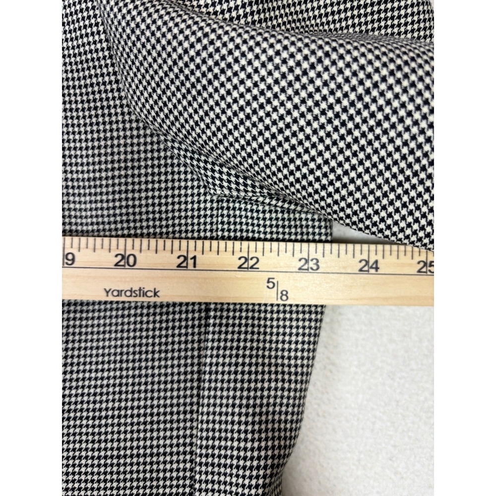 Lauren Ralph Lauren Mens 46R Wool Houndstooth Blazer Sport Coat Tan Black - Picture 7 of 8